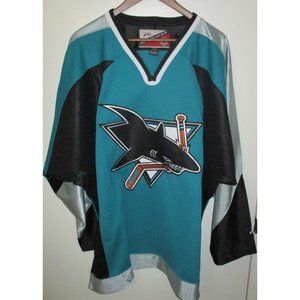 NHL Pro Player San Jose Sharks Embroidered Patch Men's XL Hockey Jersey